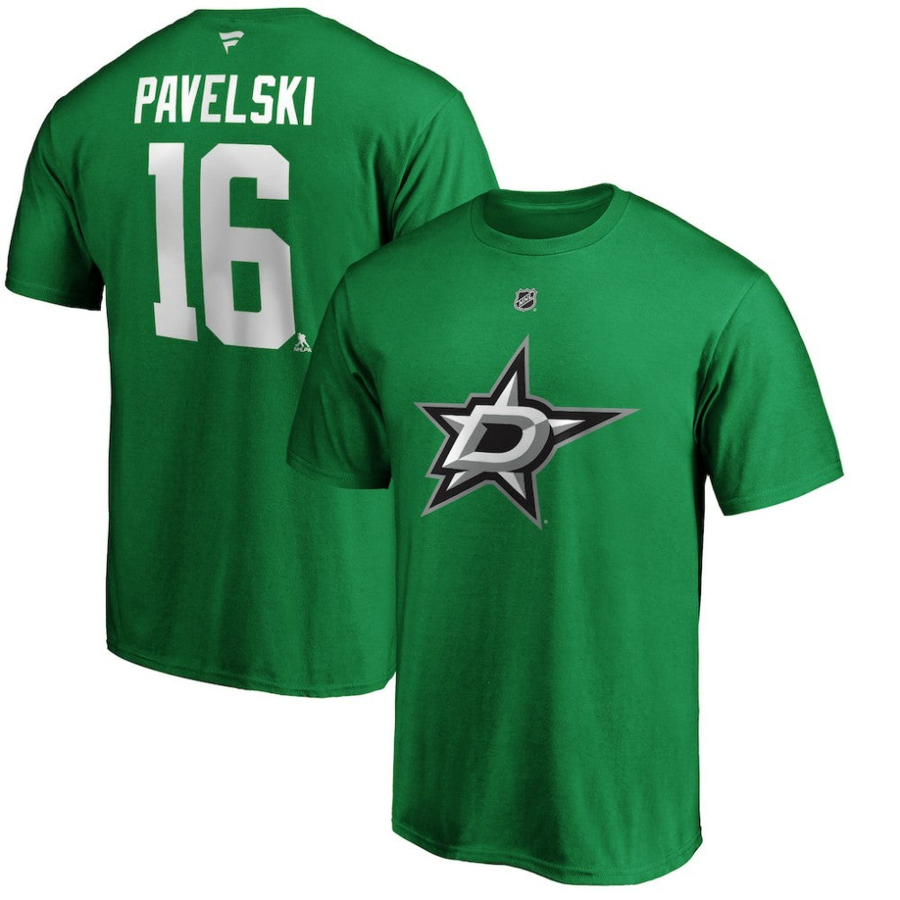 Joe Pavelski Dallas Stars Fanatics Authentic Stack Player Name & Number T-Shirt -  NHL T-shirts