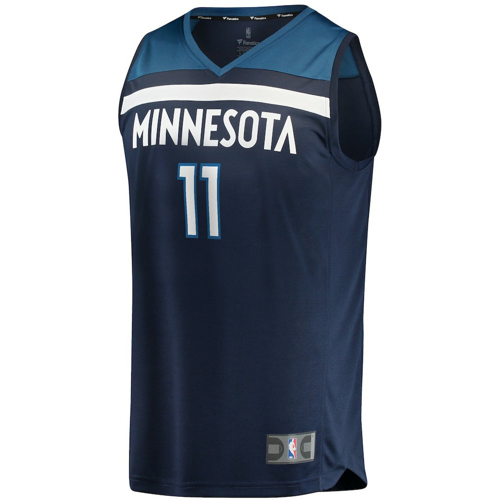 Icon Edition Naz Reid Minnesota Timberwolves Fast Break Replica Jersey Navy | NBA