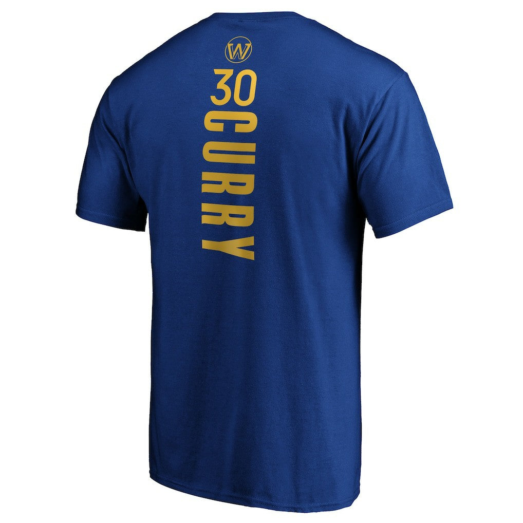 Royal Stephen Curry Golden State Warriors Playmaker Name & Number Team T-Shirt sale | NBA