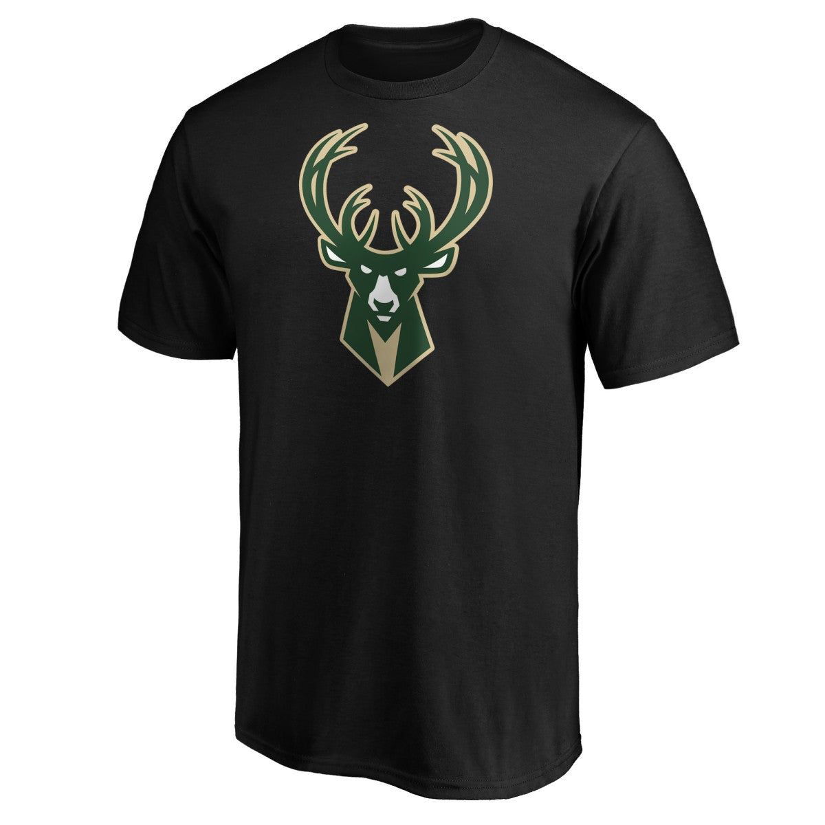 Black Giannis Antetokounmpo Milwaukee Bucks Team Playmaker Name & Number T-Shirt | NBA