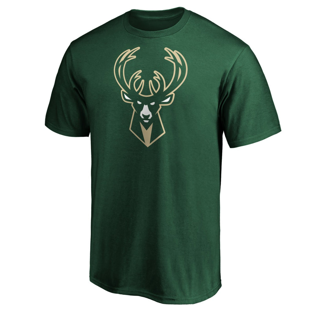 Hunter Green Giannis Antetokounmpo Milwaukee Bucks Team Playmaker Name & Number T-Shirt | NBA