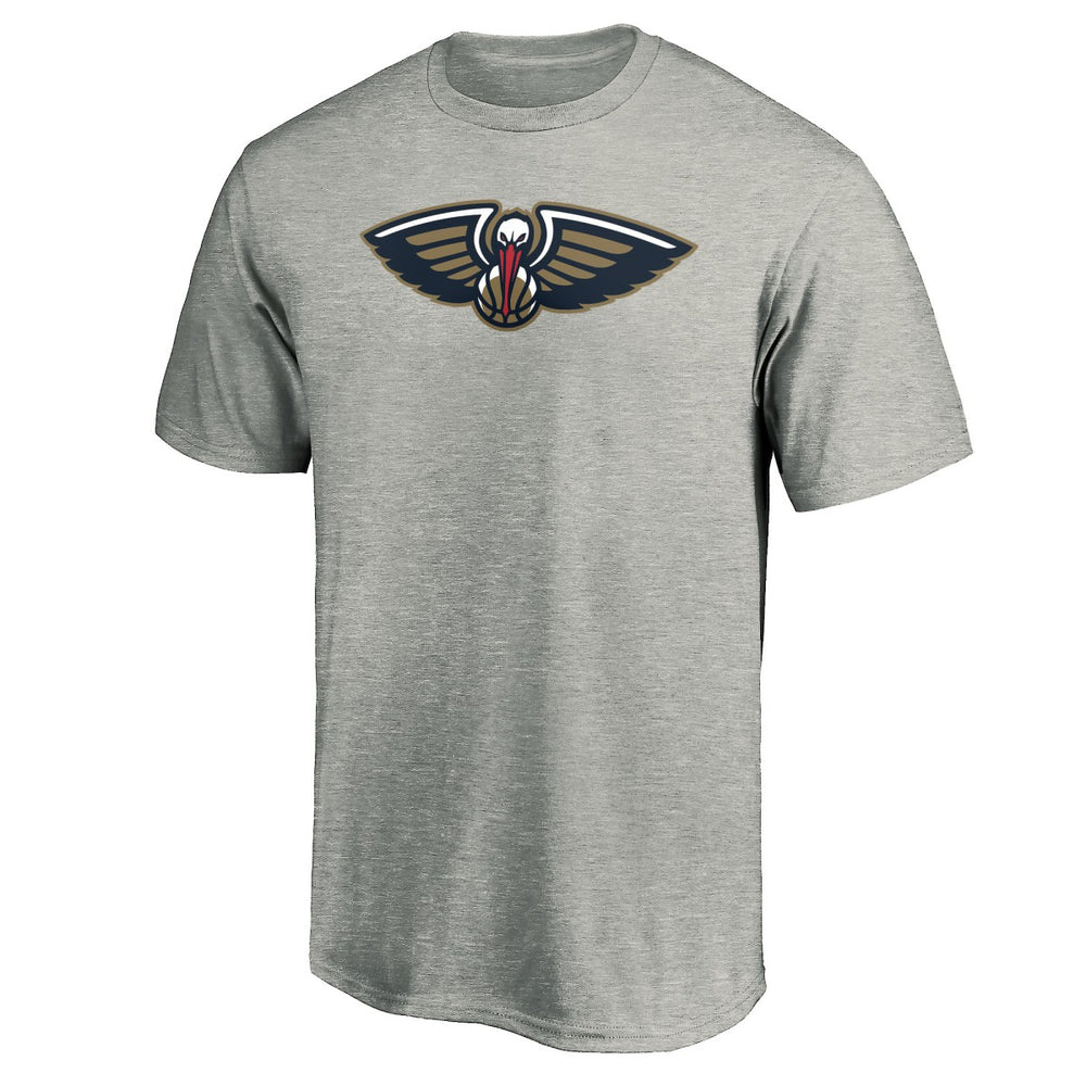 Heathered Gray Zion Williamson New Orleans Pelicans Playmaker Name & Number Team T-Shirt | NBA