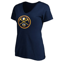 Navy Nikola Jokic Denver Nuggets Women's Playmaker Name & Number V-Neck T-Shirt sale | NBA