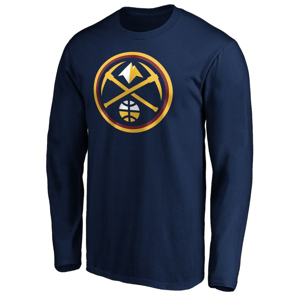 Navy Nikola Jokic Denver Nuggets Playmaker Name & Number Long Sleeve T-Shirt sale | NBA