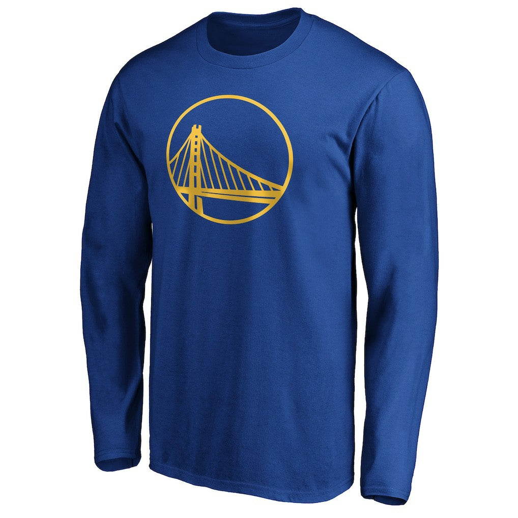 Royal Stephen Curry Golden State Warriors Playmaker Name & Number Long Sleeve T-Shirt sale | NBA