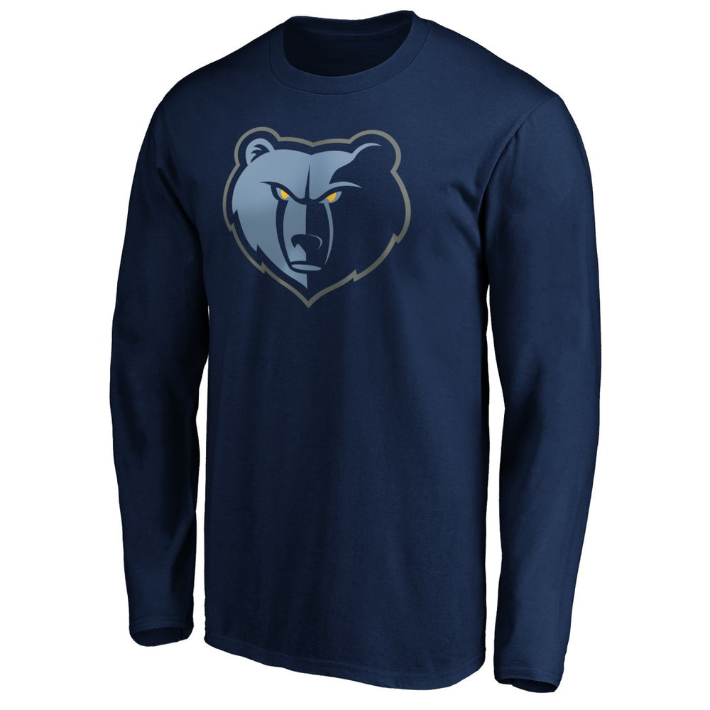 Navy Ja Morant Memphis Grizzlies Playmaker Name & Number Long Sleeve T-Shirt | NBA