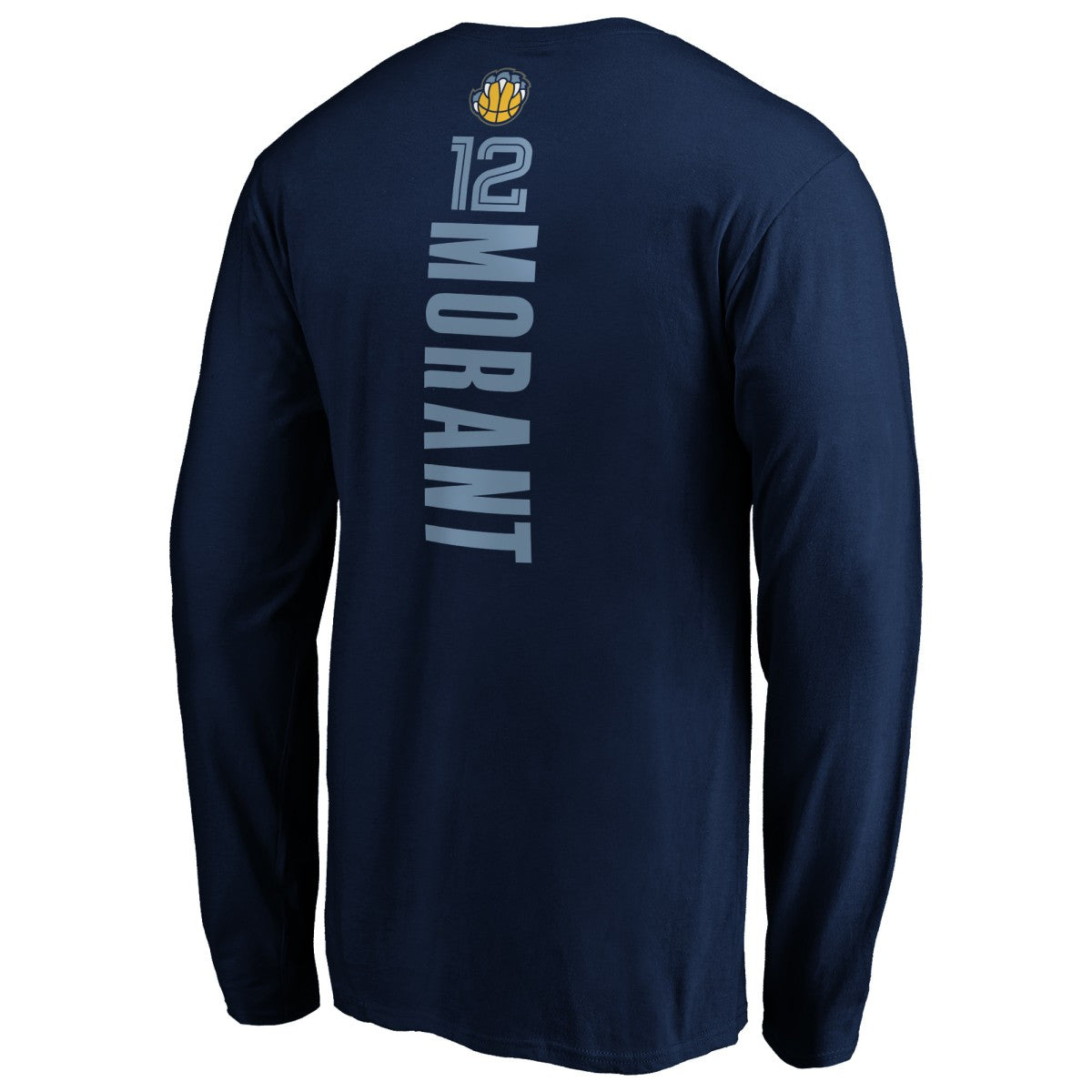 Navy Ja Morant Memphis Grizzlies Playmaker Name & Number Long Sleeve T-Shirt | NBA