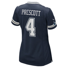 Dallas Cowboys Dak Prescott  Women's Game Team Jersey | NFL US