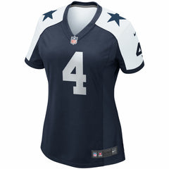 Dallas Cowboys Dak Prescott  Women's Alternate Game Team Jersey | NFL Discount