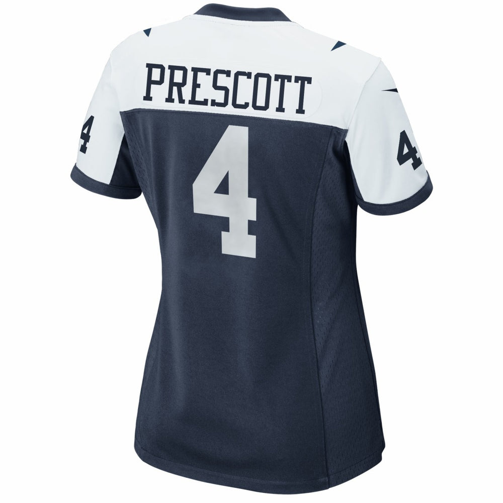 Dallas Cowboys Dak Prescott  Women's Alternate Game Team Jersey | NFL Discount