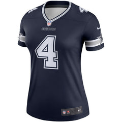 Dallas Cowboys Dak Prescott  Women's Legend Player Performance Top | NFL Near me