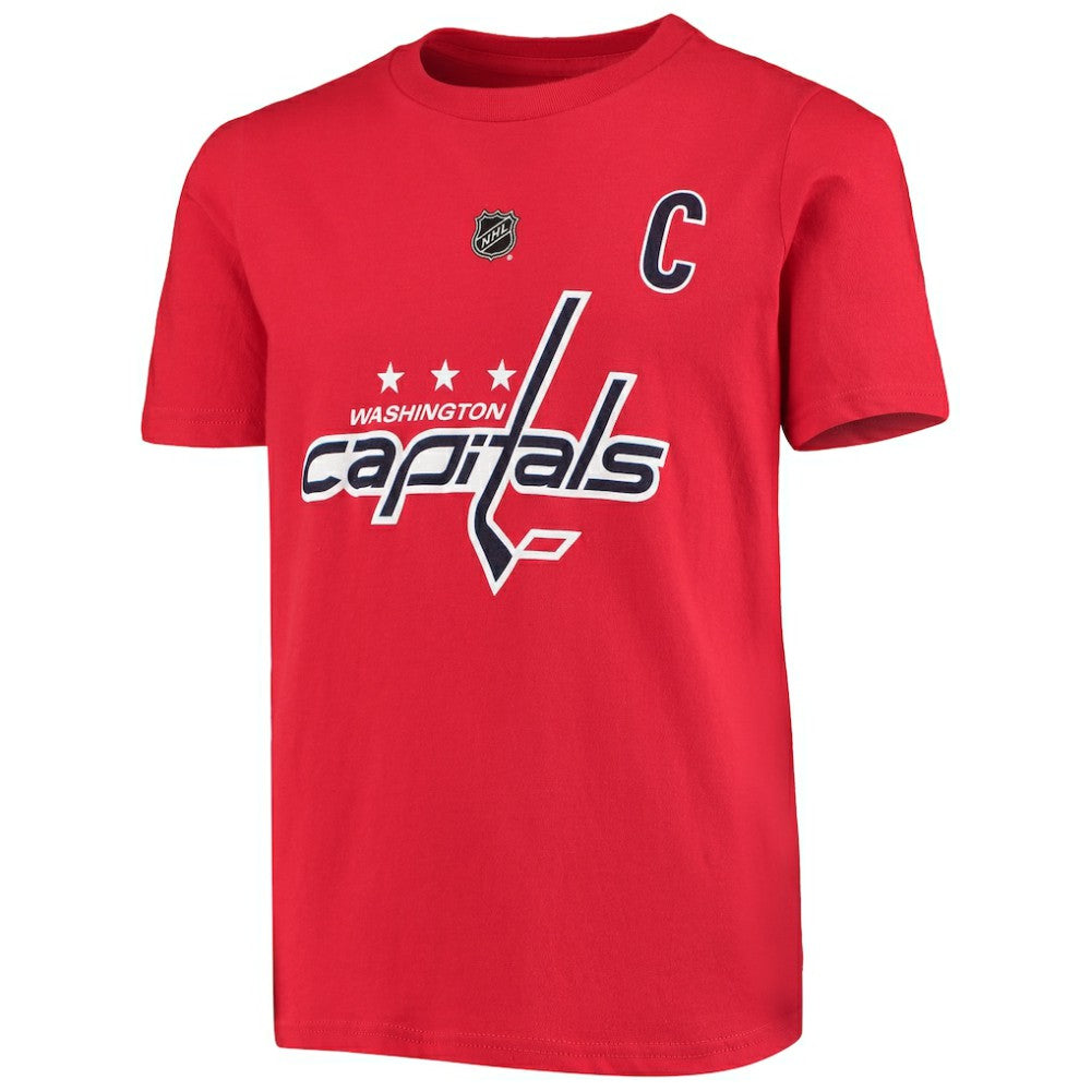Alexander Ovechkin Washington Capitals Youth Player Name & Number T-Shirt -  NHL T-shirts