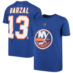 Mathew Barzal New York Islanders Youth Player Name & Number T-Shirt -  NHL T-shirts