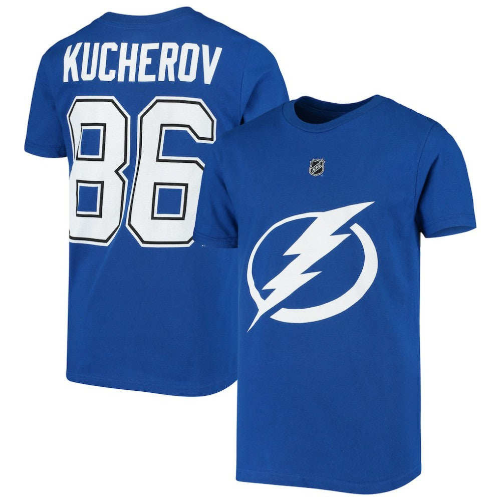Nikita Kucherov Tampa Bay Lightning Youth Player Name & Number T-Shirt -  NHL T-shirts
