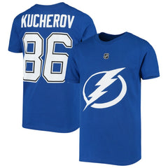 Nikita Kucherov Tampa Bay Lightning Youth Player Name & Number T-Shirt -  NHL T-shirts