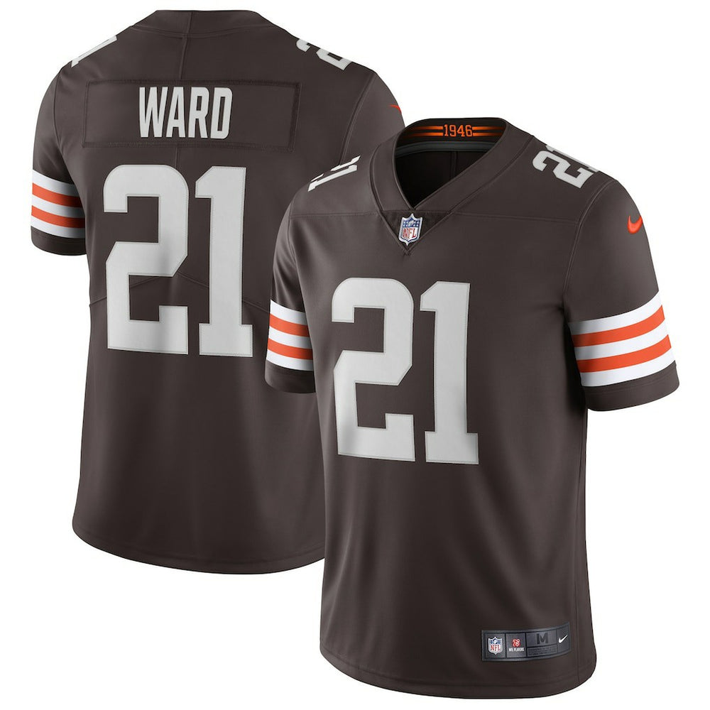 Cleveland Browns Denzel Ward  Vapor Limited Jersey | NFL Sale