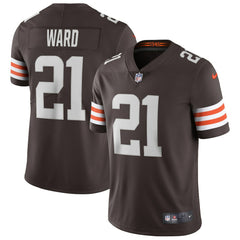 Cleveland Browns Denzel Ward  Vapor Limited Jersey | NFL Sale
