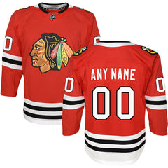 Chicago Blackhawks Youth Premier Custom Jersey -  NHL Jerseys