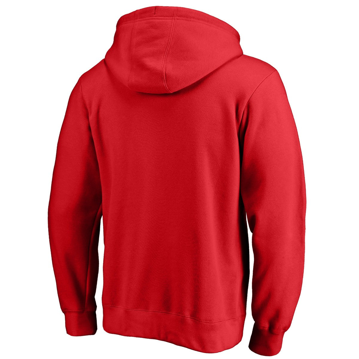 Red Washington Wizards Icon Primary Logo Fitted Pullover Hoodie | NBA