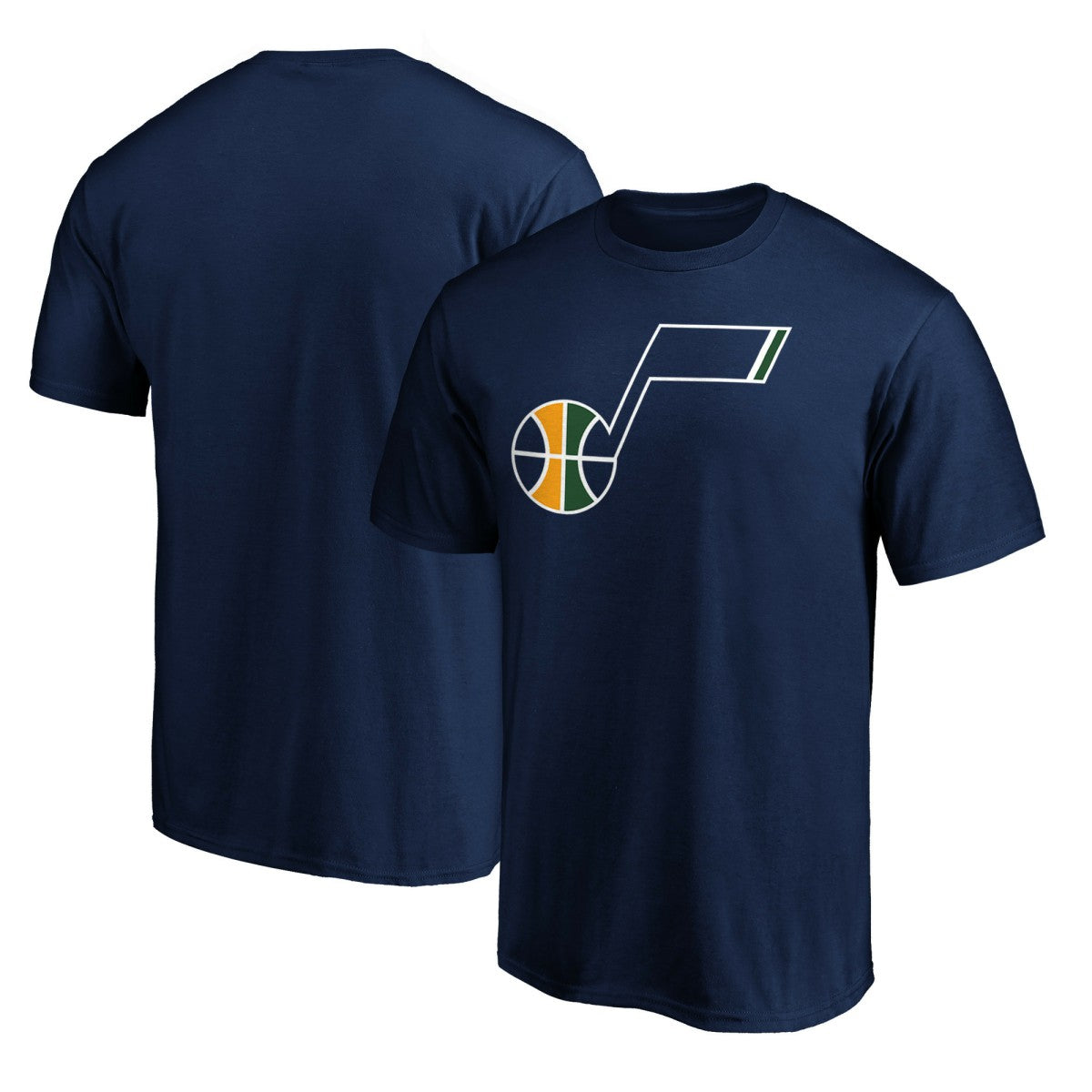 Navy Utah Jazz Primary Team Logo T-Shirt | NBA