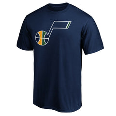 Navy Utah Jazz Primary Team Logo T-Shirt | NBA