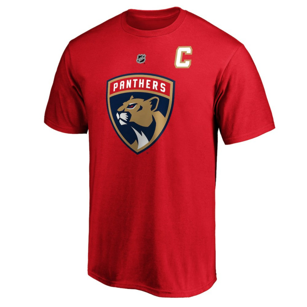 Aleksander Barkov Florida Panthers Fanatics Authentic Stack Player Name & Number T-Shirt -  NHL T-shirts