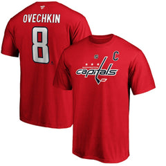 Alexander Ovechkin Washington Capitals Fanatics Authentic Stack Player Name & Number T-Shirt -  NHL T-shirts