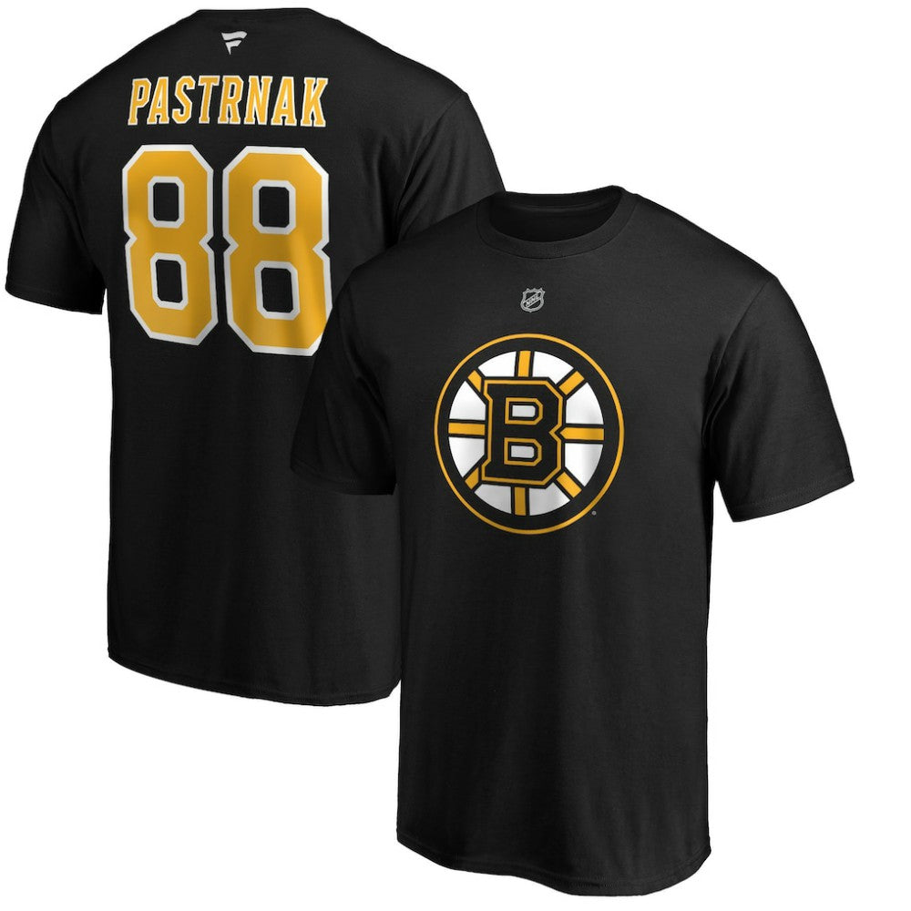 David Pastrnak Boston Bruins Fanatics Authentic Stack Player Name & Number T-Shirt -  NHL T-shirts