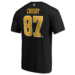 Sidney Crosby Pittsburgh Penguins Fanatics Authentic Stack Player Name & Number T-Shirt -  NHL T-shirts