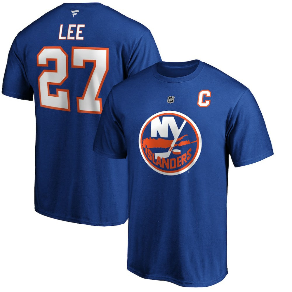 Anders Lee New York Islanders Fanatics Authentic Stack Player Name & Number T-Shirt -  NHL T-shirts