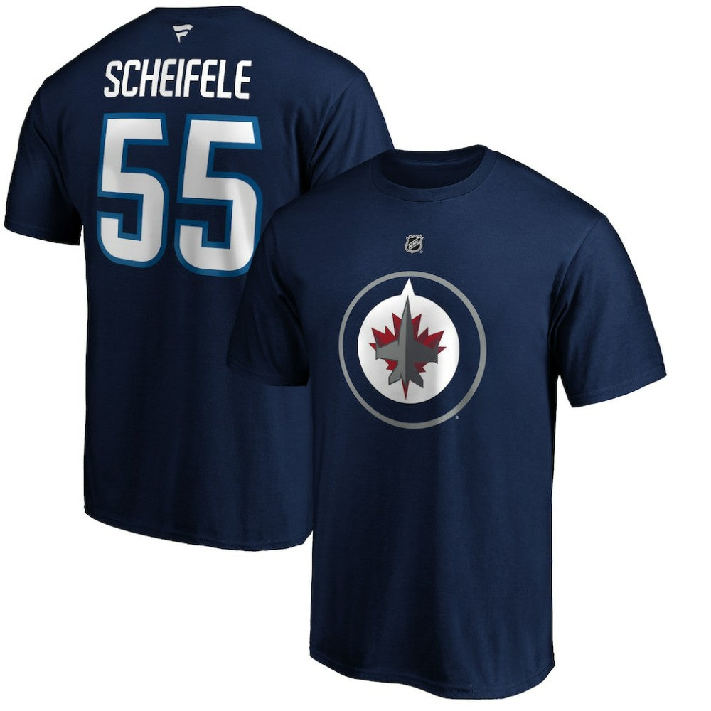 Mark Scheifele Winnipeg Jets Fanatics Authentic Stack Name & Number Team T-Shirt -  NHL T-shirts