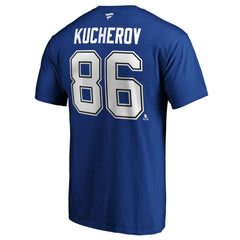 Nikita Kucherov Tampa Bay Lightning Fanatics Authentic Stack Player Name & Number T-Shirt -  NHL T-shirts
