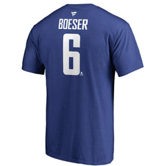 Brock Boeser Vancouver Canucks Fanatics Authentic Stack Player Name & Number T-Shirt -  NHL T-shirts