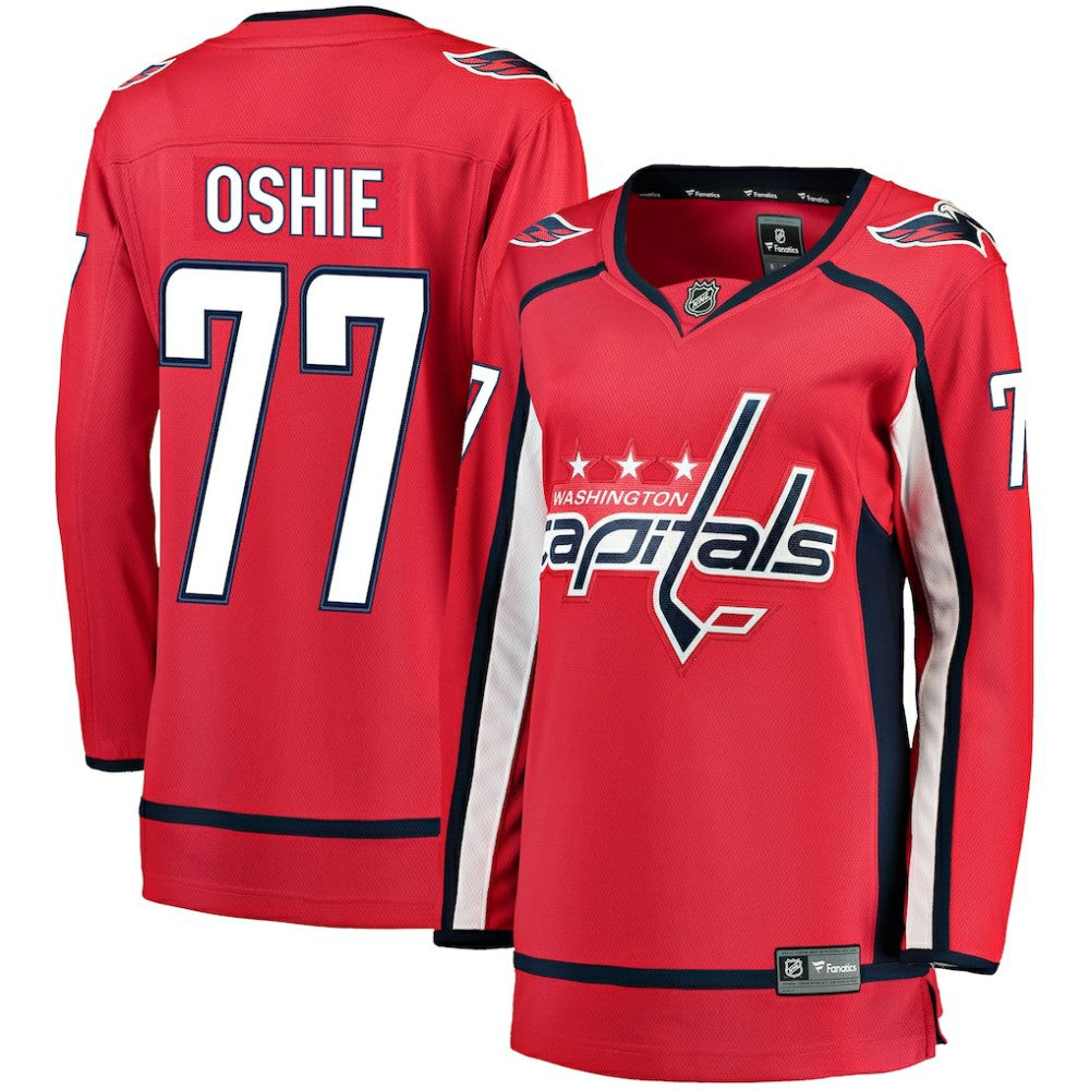 TJ Oshie Washington Capitals Fanatics Women's Breakaway Player Jersey -  NHL Jerseys