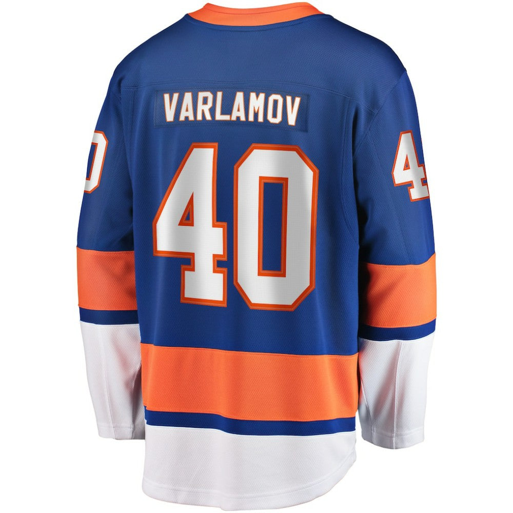 Semyon Varlamov New York Islanders Fanatics Replica Player Jersey -  NHL Jerseys