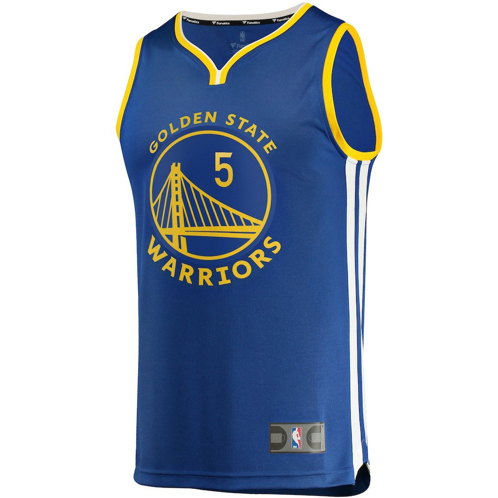 Royal Kevon Looney Golden State Warriors Fast Break Replica Player Team Jersey sale | NBA