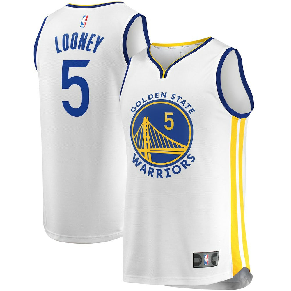 White Kevon Looney Golden State Warriors Fast Break Player Replica Jersey sale | NBA