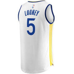 White Kevon Looney Golden State Warriors Fast Break Player Replica Jersey sale | NBA