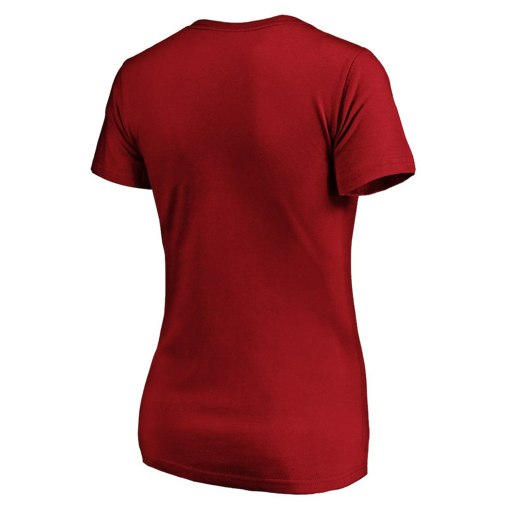 San Francisco 49ers Women's Primary Logo V-Neck T-Shirt | NFL On sale