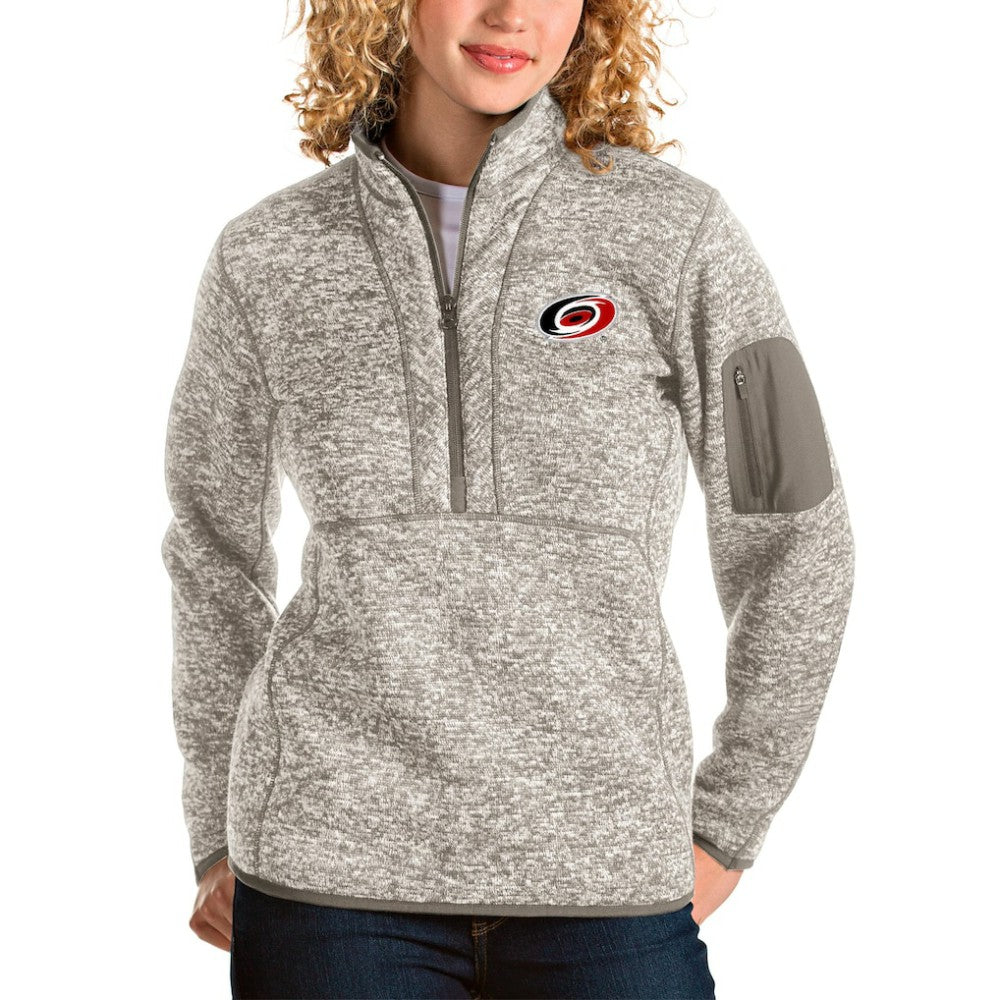 Carolina Hurricanes Antigua Women's Fortune Half-Zip Sweatshirt -  NHL Sweatshirts