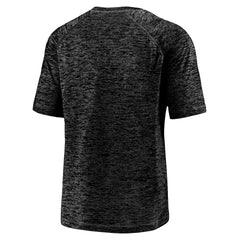 Carolina Panthers Nickname Wordmark Raglan Space Dye T-Shirt | NFL New