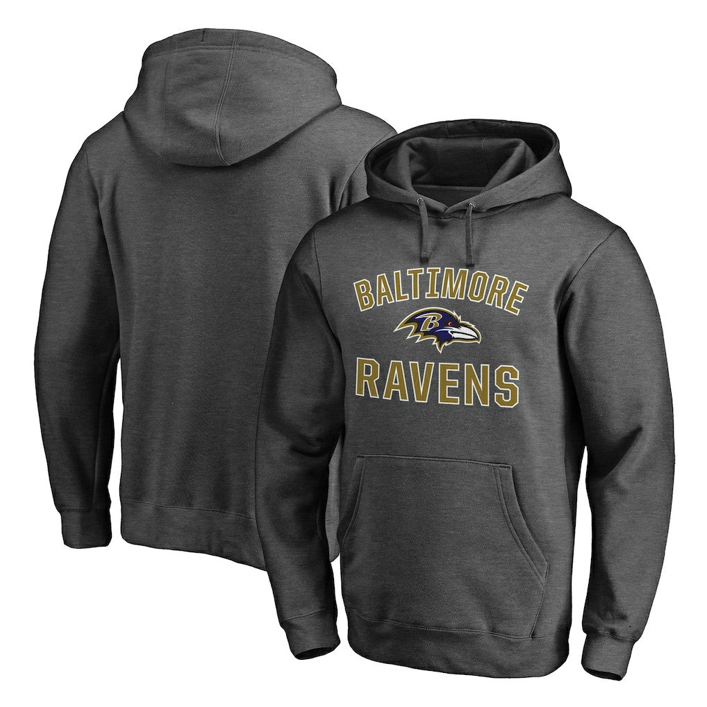 Baltimore Ravens Big & Tall Victory Arch Logo Pullover Hoodie | NFL Hot