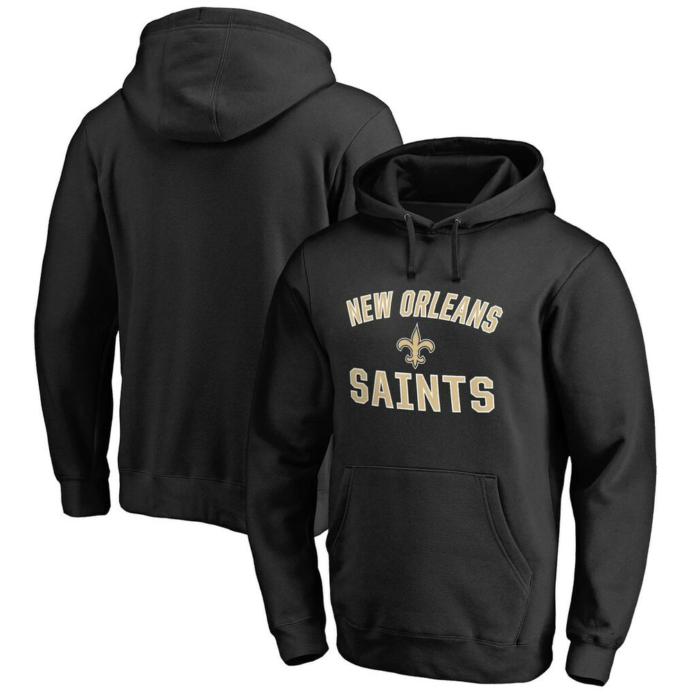 New Orleans Saints Victory Arch Team Fitted Pullover Hoodie | NFL Hot