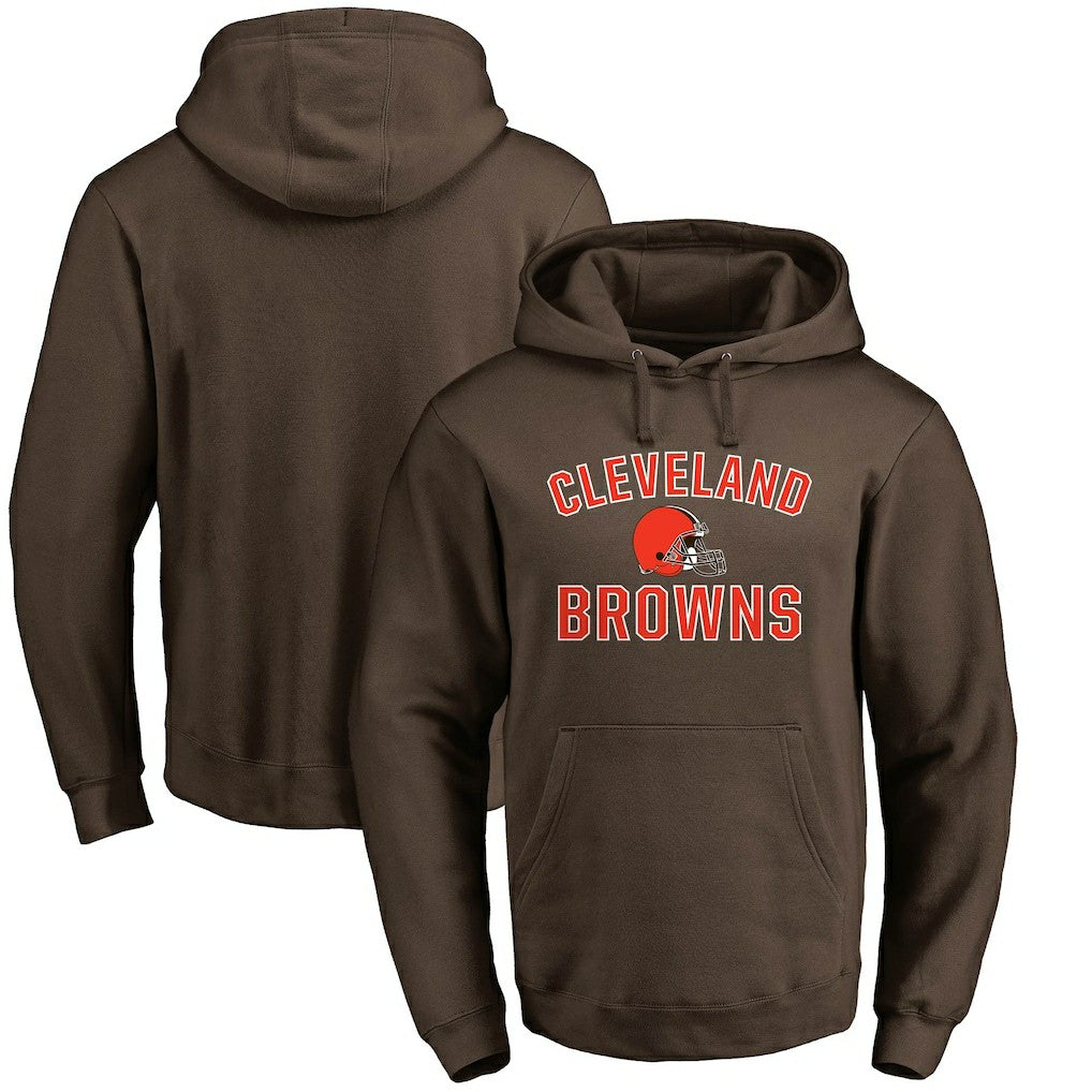 Cleveland Browns Victory Arch Team Fitted Pullover Hoodie | NFL US