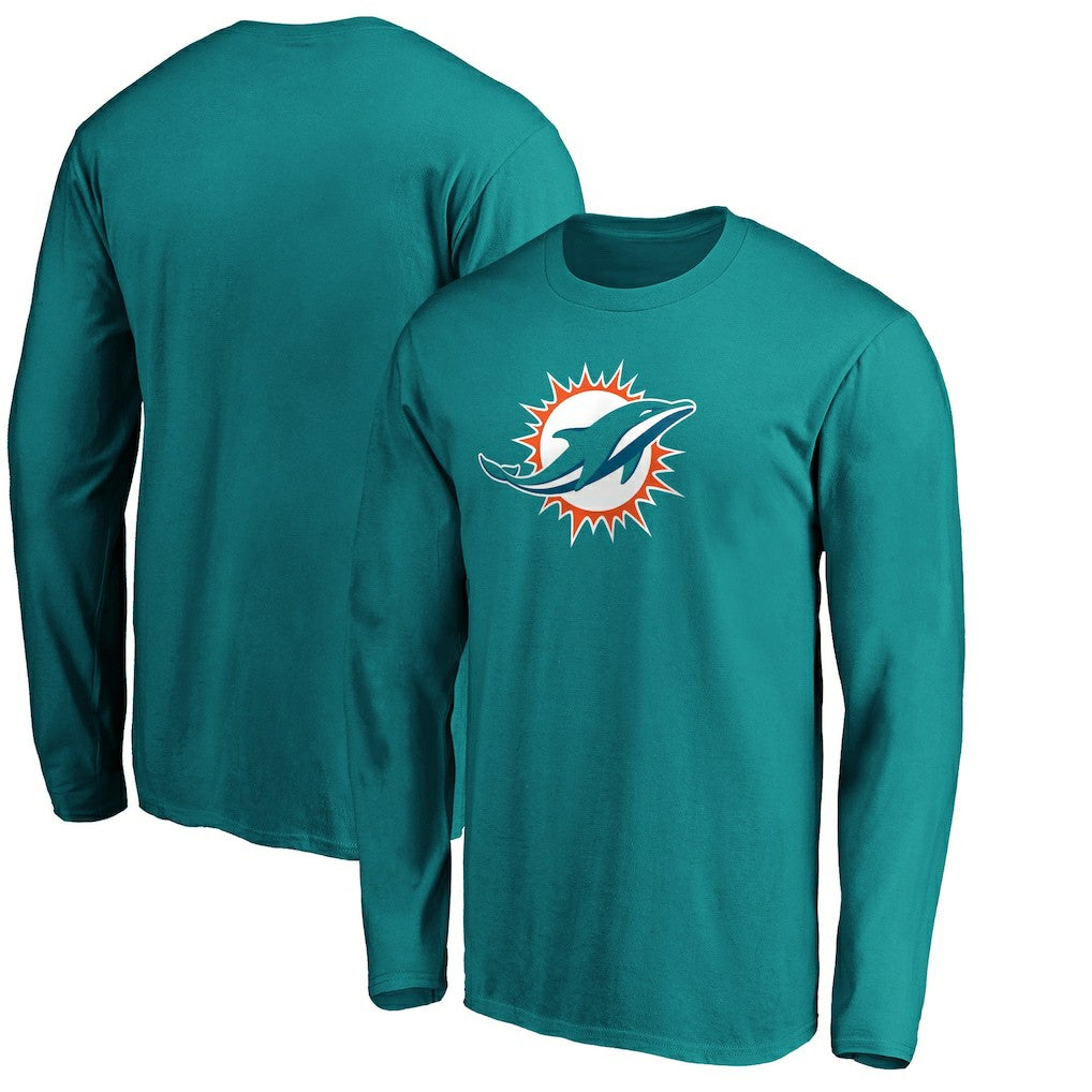 Miami Dolphins Primary Logo Long Sleeve T-Shirt | NFL US