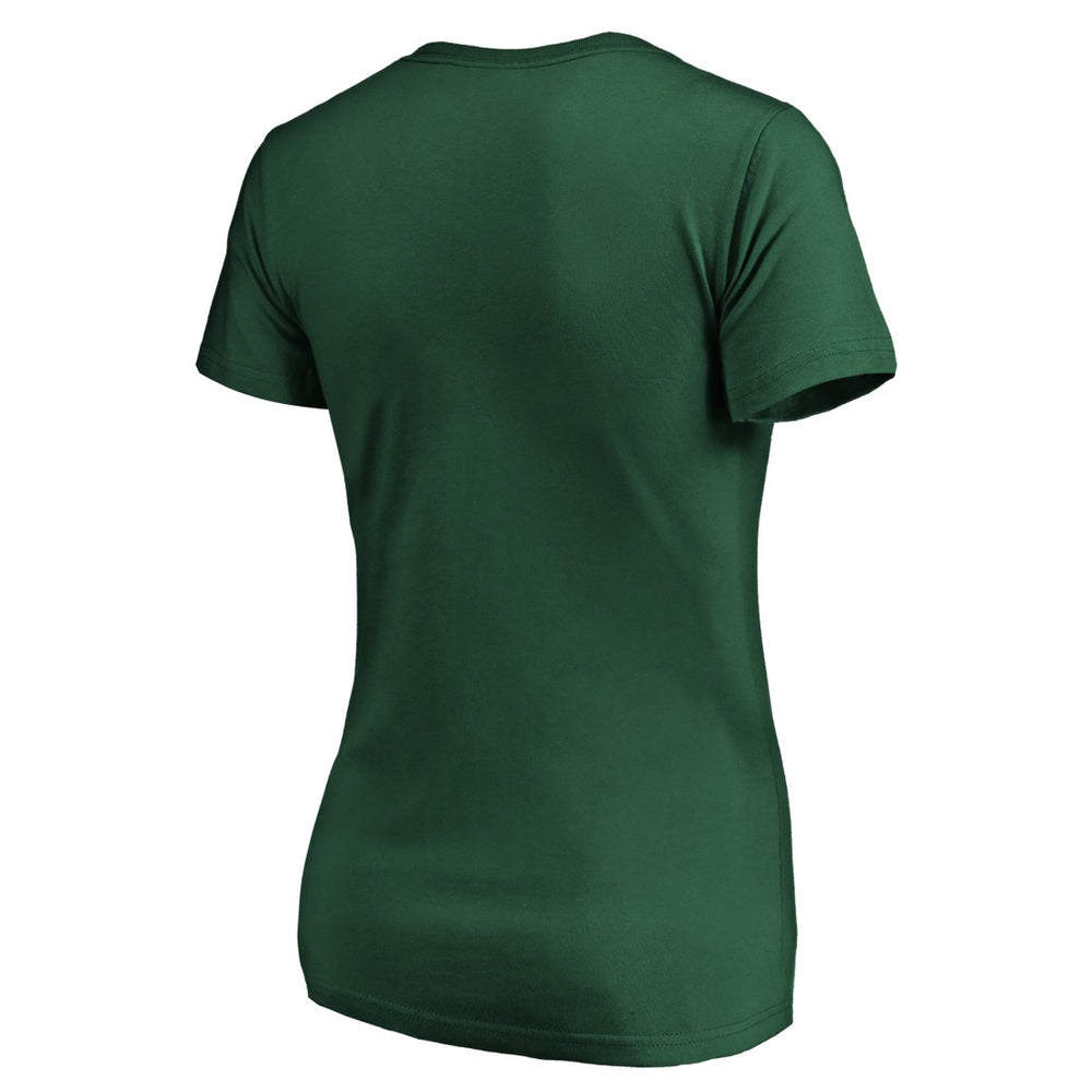 Green Bay Packers Women's Team Iconic Script State V-Neck T-Shirt | NFL Near me