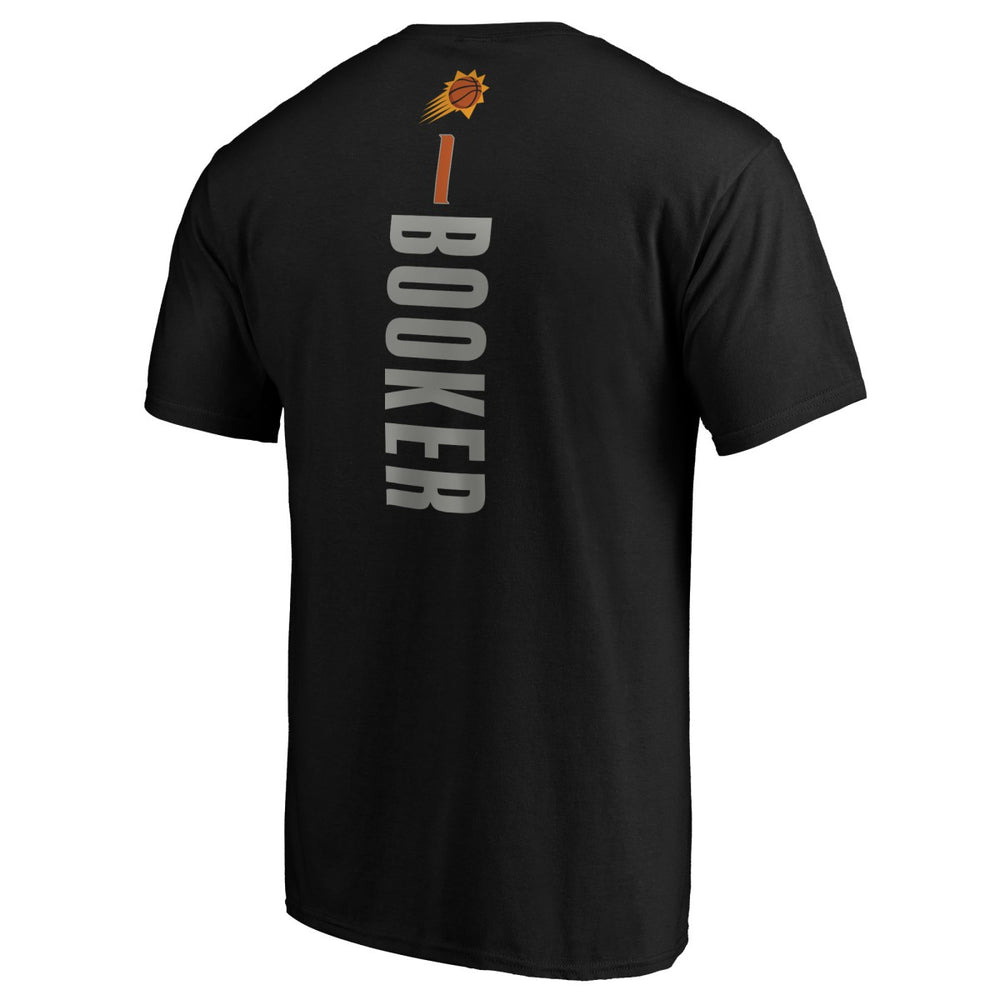 Black Devin Booker Phoenix Suns Playmaker Name & Number T-Shirt | NBA