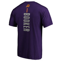 Purple Devin Booker Phoenix Suns Playmaker Name & Number T-Shirt | NBA