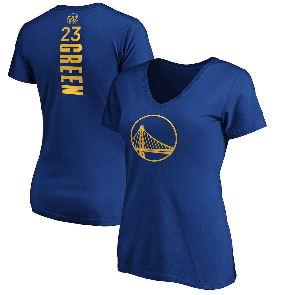 Royal Draymond Green Golden State Warriors Women's Playmaker Name & Number T-Shirt sale | NBA