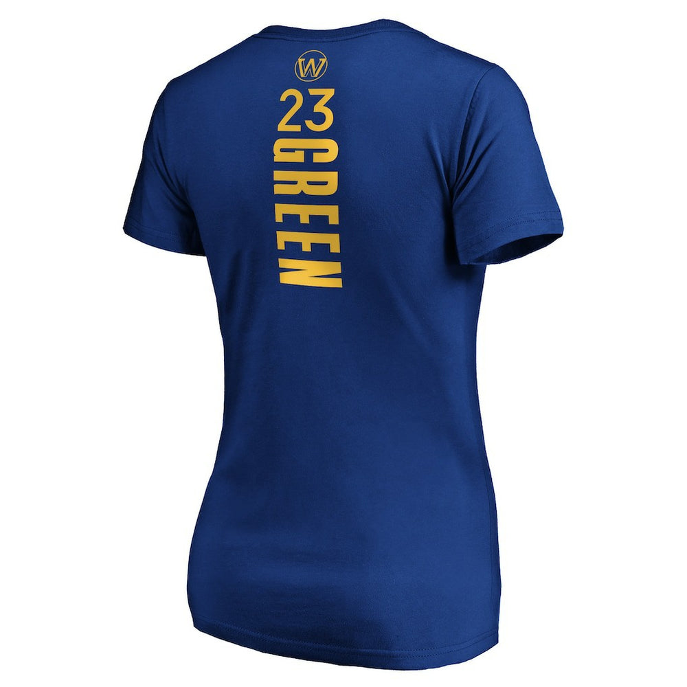 Royal Draymond Green Golden State Warriors Women's Playmaker Name & Number T-Shirt sale | NBA